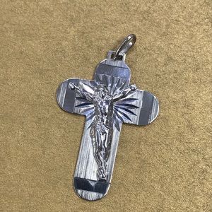 Sterling Silver Crucifix Pendent